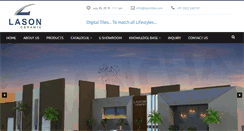 Desktop Screenshot of lasontiles.com
